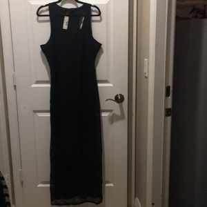 Sleeveless Lace Dress